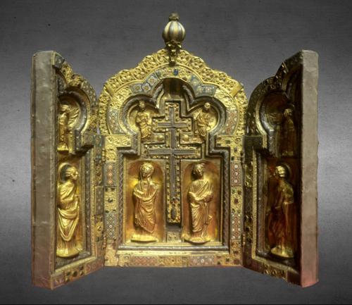 Reliquary triptych of the Holy Cross preview image